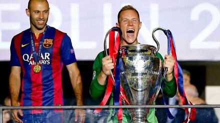 Der Vorletzte wird die Nummer eins sein: Marc-André ter Stegen hat zwar bereits in seiner ersten Saison das spanischen Pokalfinale und das Endspiel um die Champions League bestritten und gewonnen, doch in der Liga war er bisher nur die Nummer zwei.