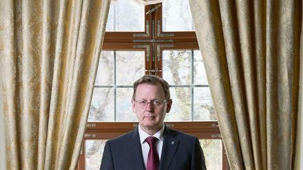 Bekennender Christ und Linkspolitiker. Thüringens Regierungschef Bodo Ramelow will nicht alle Kirchenämter finanzieren, wohl aber kirchliche Veranstaltungen. In Papst Franziskus sieht er einen Gleichgesinnten.