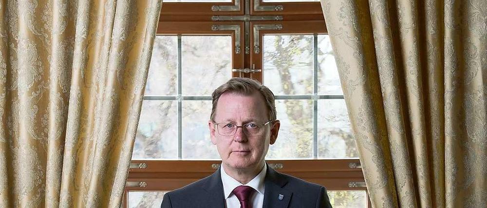 Bekennender Christ und Linkspolitiker. Thüringens Regierungschef Bodo Ramelow will nicht alle Kirchenämter finanzieren, wohl aber kirchliche Veranstaltungen. In Papst Franziskus sieht er einen Gleichgesinnten.