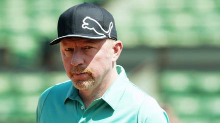 Boris Becker bei den ATP Herren French Open am 22. May 2015.