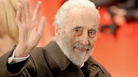 Christopher Lee auf der Berlinale 2012.