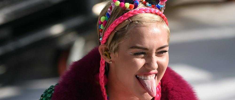 Popsängerin Miley Cyrus im Oktober 2014 in Australien.