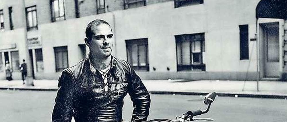 Biker in Ledermontur: Oliver Sacks in jungen Jahren
