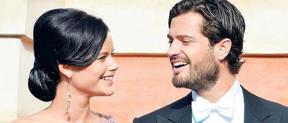 Es dauerte lange, bis die Königsfamilie sie akzeptierte. Sofia Hellqvist und Prinz Carl Philip. 