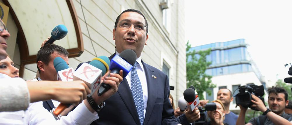 Schwere Vorwürfe erheben die Ermittler gegen Premier Victor Ponta.