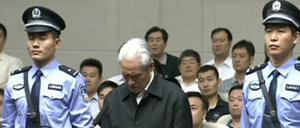 Reumütig vor Gericht. Chinas Ex-Sicherheitschef Zhou Yongkang gestand seine Schuld.
