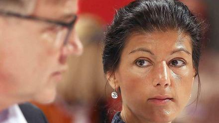 Designierte Fraktionschefs: Linken-Politiker Dietmar Bartsch, Sahra Wagenknecht