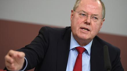 Der SPD-Bundestagspolitiker Peer Steinbrück zieht sich aus einem umstrittenen Ukraine-Projekt wieder zurück