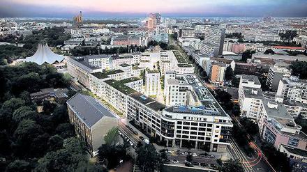 Das „Metronom“ entsteht in der Halleschen Straße, gegenüber der Clara-Grunwald- Grundschule.