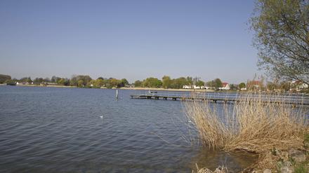 Der Unteruckersee in der Nähe von Prenzlau - hier fand ein Kind Teile einer Panzerfaust.