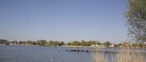 Der Unteruckersee in der Nähe von Prenzlau - hier fand ein Kind Teile einer Panzerfaust.