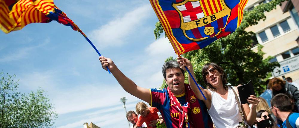 Der FC Barcelona beschwert sich über Zustände am Flughafen Schönefeld.