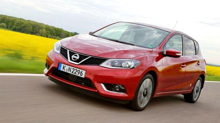 Seit März 2015 krönt ein 1,6-Liter-DIG-T-Turbo-Benzindirekteispritzer mit 140 kW (190 PS) das Motorenprogramm des neuen Pulsar, der auf dem Pariser Automobilsalon Premiere feierte und die Rückkehr von Nissan in das klassische C-Segment markiert.