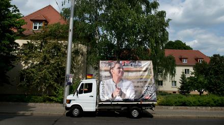Erfolgreicher Wahlkampf: Pegida-Kandidatin Festerling kam auf immerhin zehn Prozent der Stimmen.