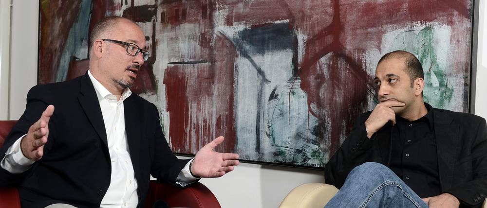 Streitgespräch zum Thema Mieten in Berlin. Mit Jan Stöß, Landesvorsitzender der SPD Berlin und Rouzbeh Taheri, Sprecher Berliner Initiative für einen neuen sozialen Wohnungsbau.
