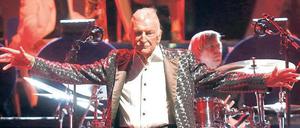 Seine Bühne. James Last verneigt sich im April diesen Jahres während seiner Abschiedstournee in der Berliner O2-World ein letztes Mal vor dem Publikum.