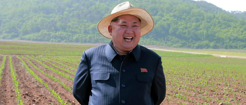 Bleibt lieber in Nordkorea. Diktator Kim Jong Un reist vermutlich nicht zum 70. Jahrestag des „Sieges über den Faschismus“ am 3. September in Peking.