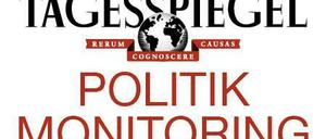 Eine Debatte des Tagesspiegel Politikmonitorings
