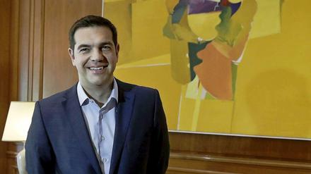 Freches Bürschchen? Nun, auf jeden Fall der Regierungschef eines EU-Staates: Alexis Tspiras.