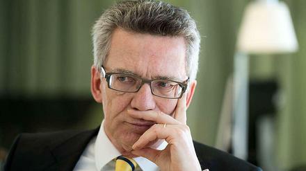 Thomas de Maizière, Bundesinnenminister.