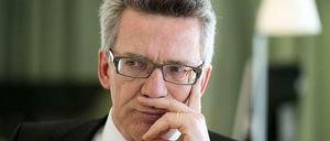 Thomas de Maizière, Bundesinnenminister. 