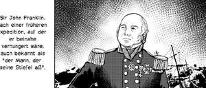 Historischer Held: Sir John Franklin, wie er in dem besprochenen Buch dargestellt wird.
