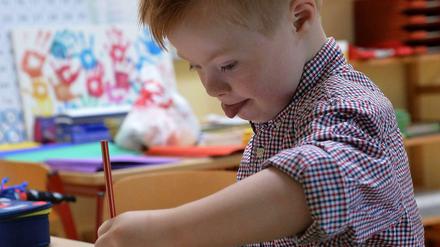Aufregender erster Schultag. Kinder mit und ohne Behinderung können erfolgreich gemeinsam lernen, wenn die Rahmenbedingungen stimmen.