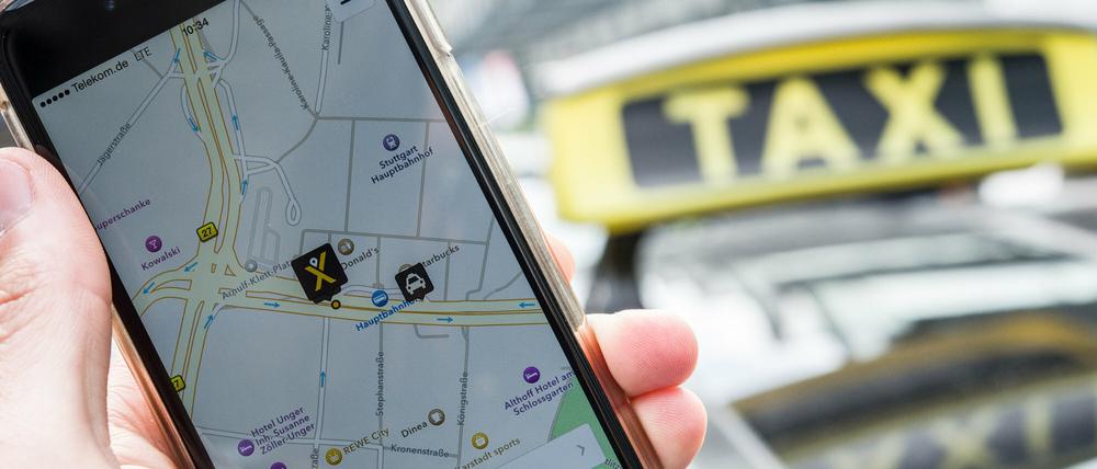 Taxi per Smartphone. Die von myTaxi angebotenen Rabatte sind illegal. 