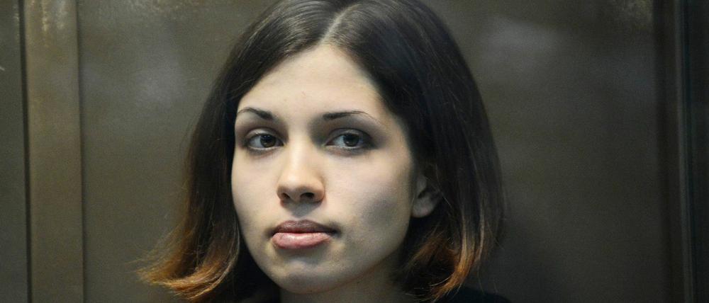 Die russische Aktivistin und Mitglied der Punkband "Pussy Riot", Nadezhda Tolokonnikova (Archivbild von Oktober 2012)