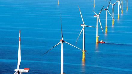 Umstritten. Windräder auf dem Meer töten zahlreiche Zugvögel und vermutlich auch Fledermäuse.