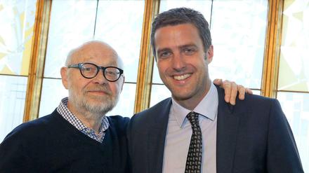 Jürgen Flimm und Matthias Schulz, Noch- und Bald-Intendant an der Berliner Staatsoper.