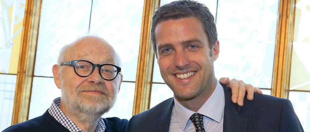 Jürgen Flimm und Matthias Schulz, Noch- und Bald-Intendant an der Berliner Staatsoper.