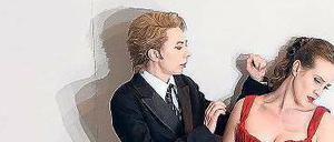 Beschwörungen. Marina Prudenskaya (l.) in der Rolle des Komponisten und Brenda Rae als Zerbinetta im Vorspiel der Oper.