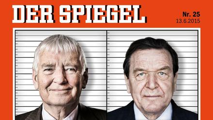 Der aktuelle "Spiegel"-Titel gefällt Gerhard Schröder nicht. Der frühere Bundeskanzler wehrt sich gegen den Artikel "Das Kasachstan Komplott".