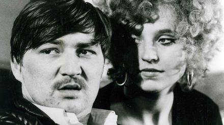 Rainer Werner Fassbinder und Hanna Schygulla.