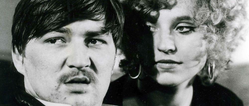 Rainer Werner Fassbinder und Hanna Schygulla.