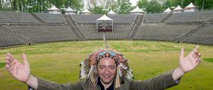 Halleluja Wuhlheide! Rainald Grebe soll hier am Samstagabend spielen.