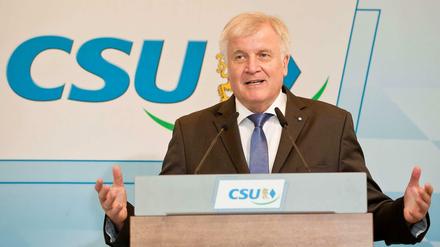 Horst Seehofer.