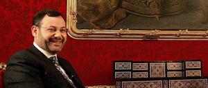 Der Al Jazeera-Journalist Ahmed Mansour in Wien
