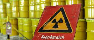 Um die Lagerung von Atommüll gibt es weiterhin Streit in Deutschland. 
