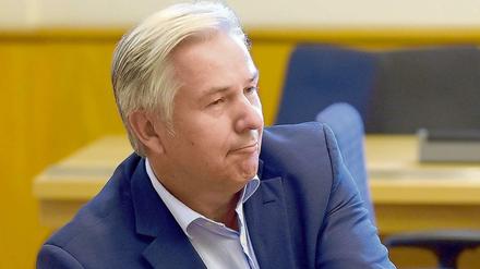 Klaus Wowereit im BER-Unterssuchungssauschuss