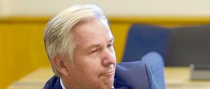 Klaus Wowereit im BER-Unterssuchungssauschuss