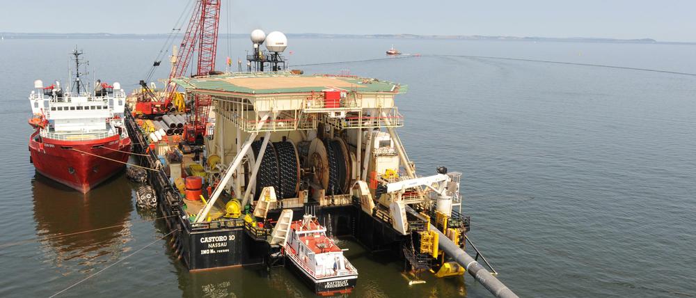 Die Ostseepipeline wird erweitert..