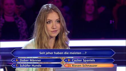 Studentin Tanja Fuß nimmt Antwort D...
