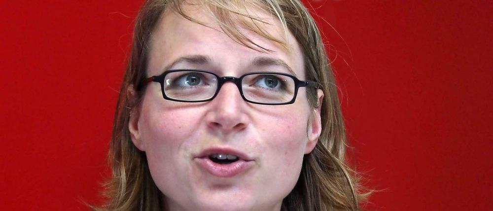 Katja Wolf (Linke) ist seit 2012 Oberbürgermeisterin von Eisenach.