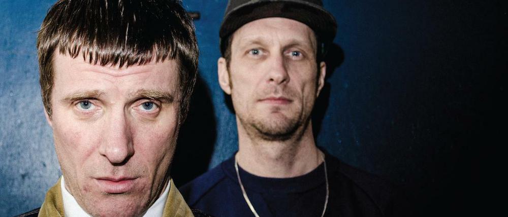 Jason Williamson und Andrew Fearn sind die Sleaford Mods aus Nottingham.