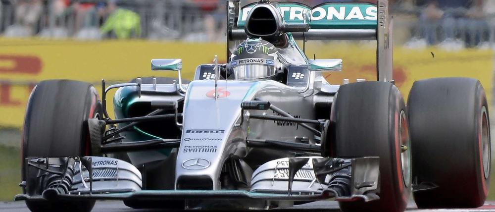 Wie im Vorjahr! Nico Rosberg triumphiert beim Grand Prix von Österreich.