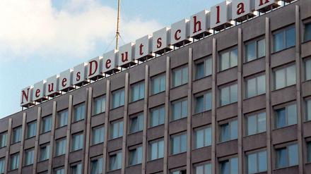 "ND"-Verlagsgebäude in Berlin-Friedrichshain