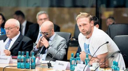 Gastauftritt. Robert Harting hält den Gesetzentwurf zur Bekämpfung von Doping für keinen großen Wurf.