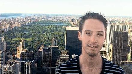 Weit hinaus. Robin Kunst war bereits ein Jahr in den USA und ist derzeit an der FU eingeschrieben. Er hofft auf Wohltäter, die gerne in die Bildung junger Leute investieren. 